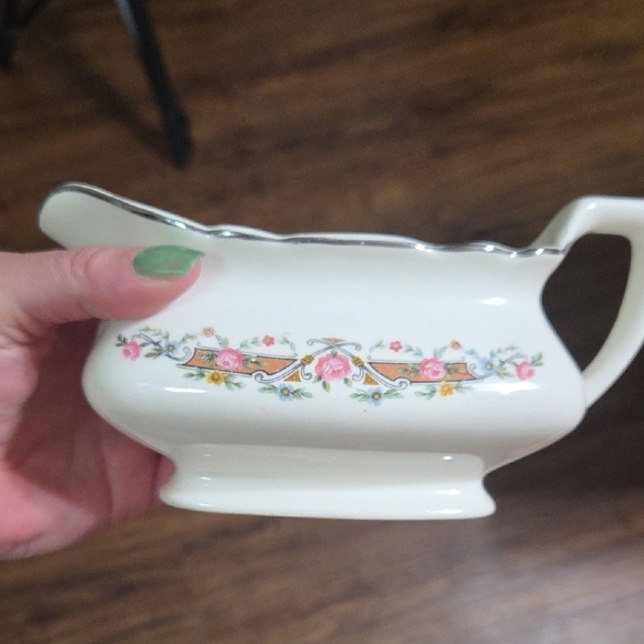 Collectable Vintage W.S. George Lido White Gravy Boat - Picture 4 of 5